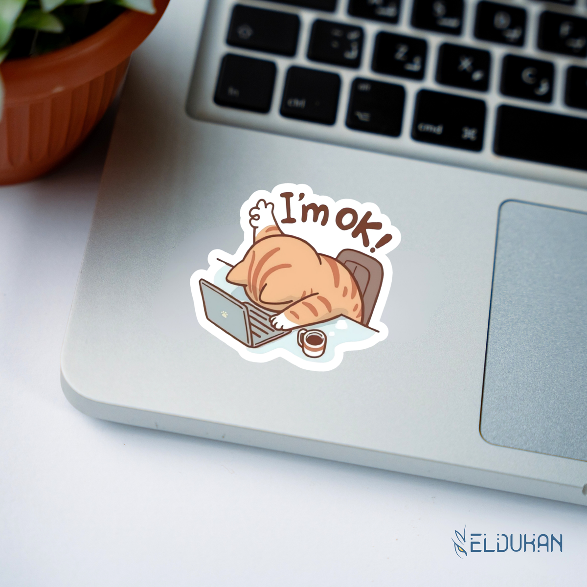 I’m ok! sticker