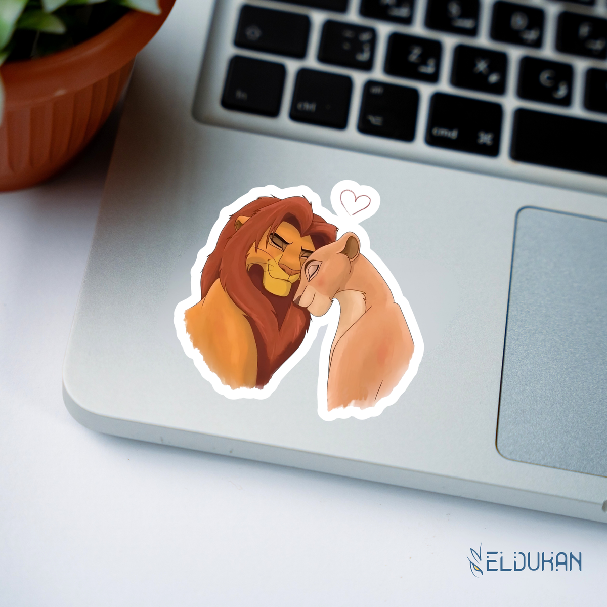 Lion king sticker