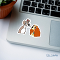 Dogs In love sticker