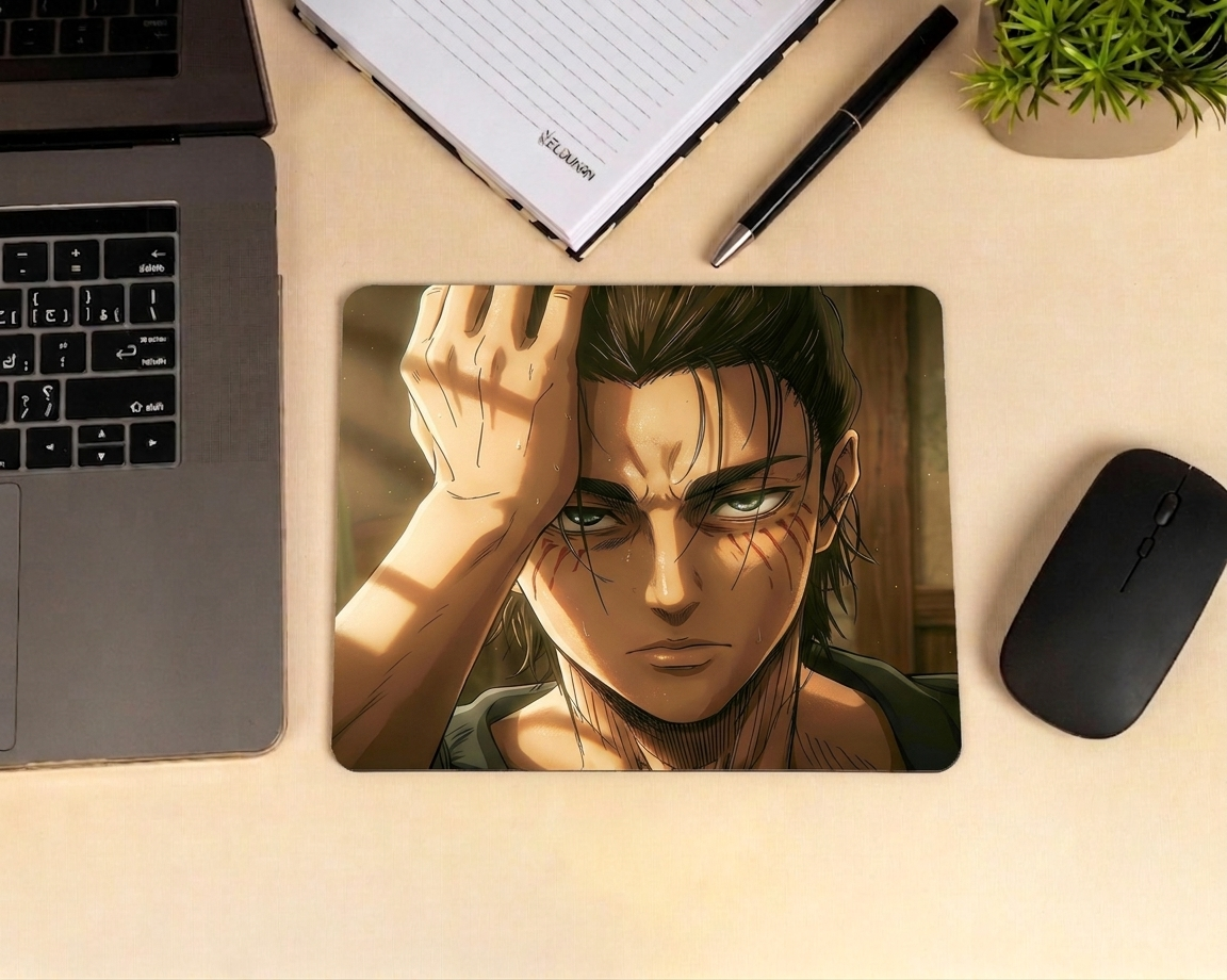 eren Yeager mouse pad