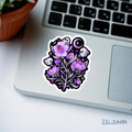 Purple goast sticker