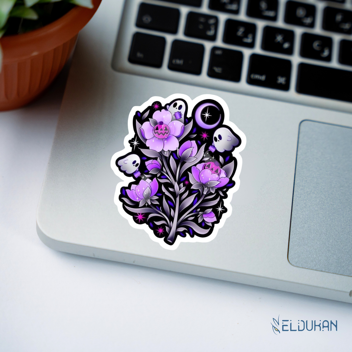 Purple goast sticker