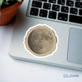 Vintage Moon Sticker