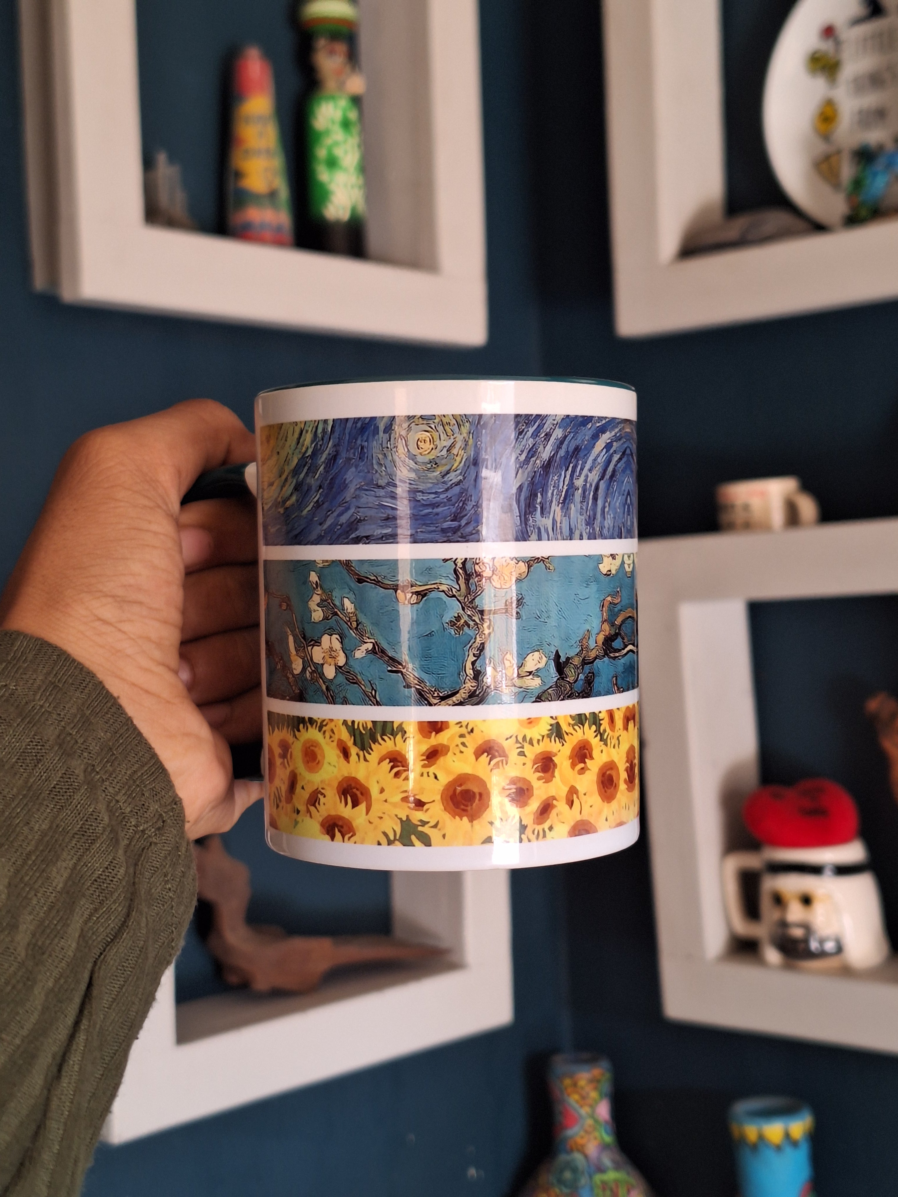 Van Gogh mug & Coaster set