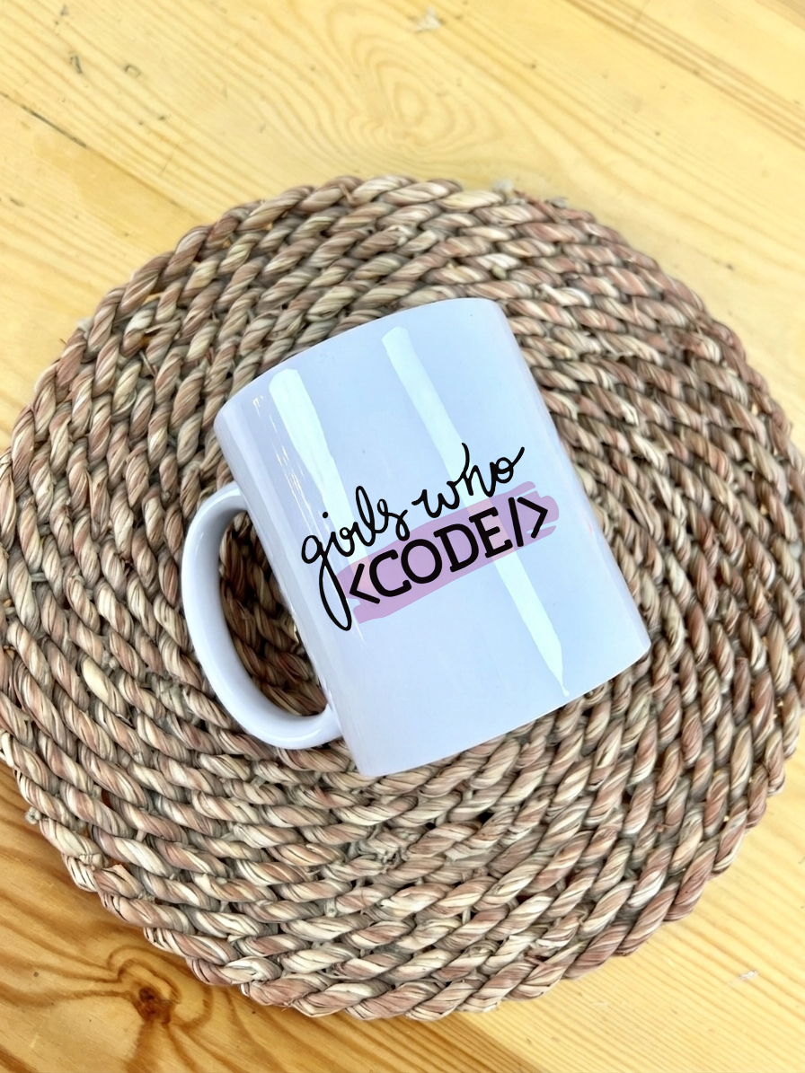 girls who code mug