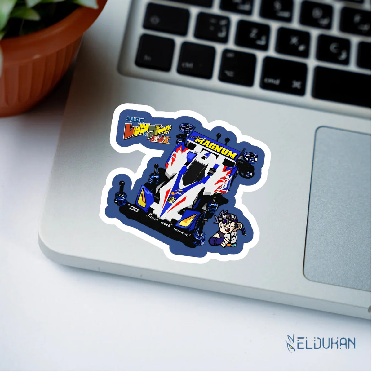 Let's & Go Magnum Sticker