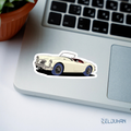 Classic car sticker