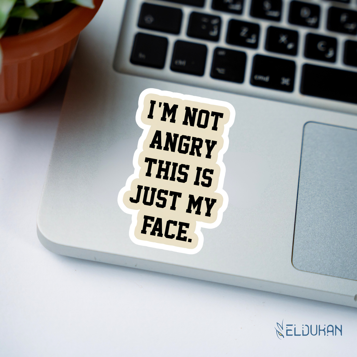 I’m not angry sticker