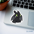 Toothless V2 Sticker