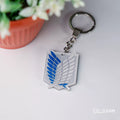 Attack on titan acrylic keychain