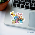 Eevee Evolutions Sticker
