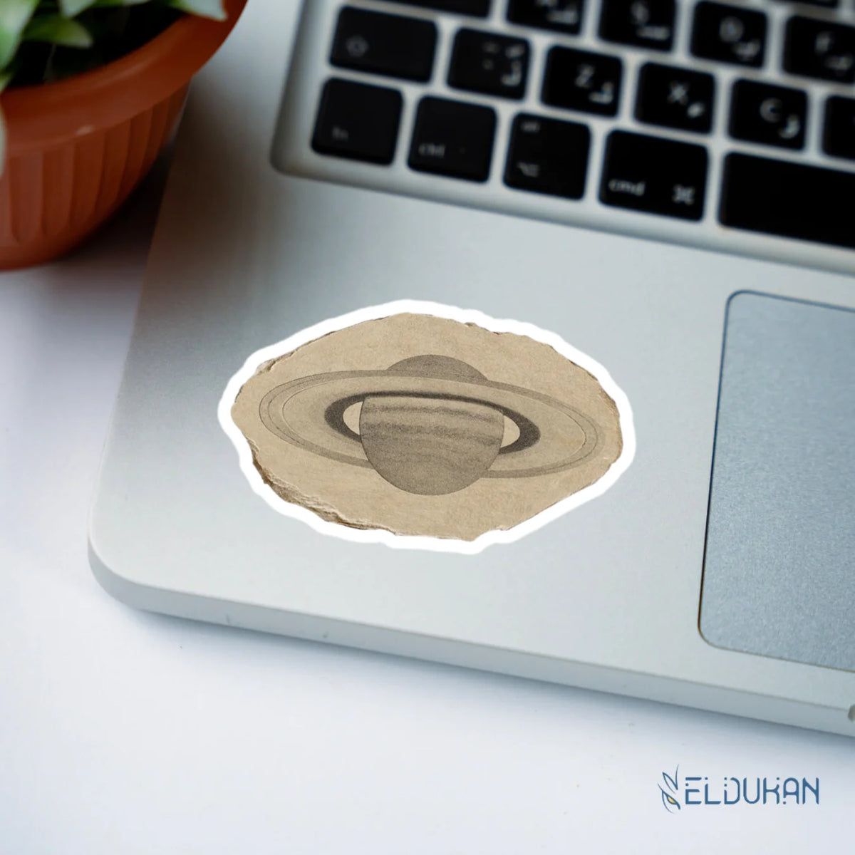 Vintage Saturn Sticker