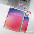 it's all about the journey notebook full package