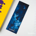 blue space bookmark