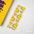 yellow duck bookmark