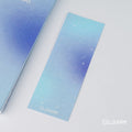 Blue galaxy Bookmark