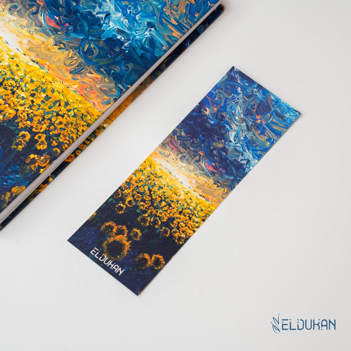 Blue art Bookmark