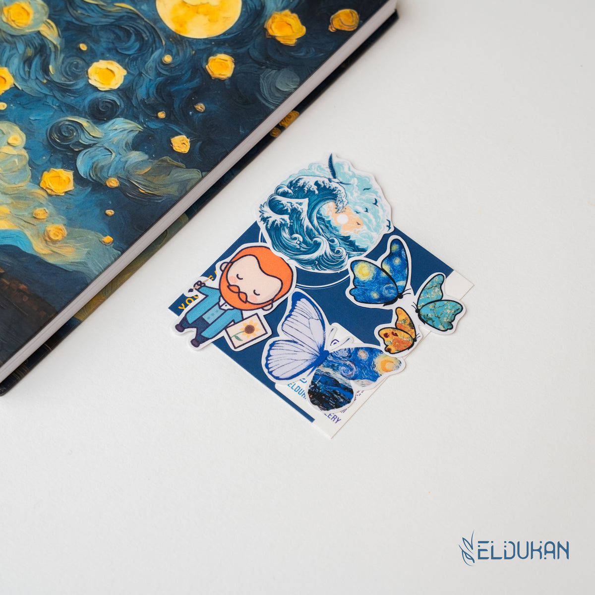 Dark Van Gogh notebook package