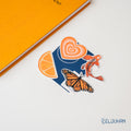 Orange stickers mini package