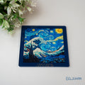 Van Gogh Starry night Acrylic coaster