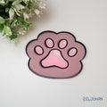 Cat Foot print Acrylic coaster