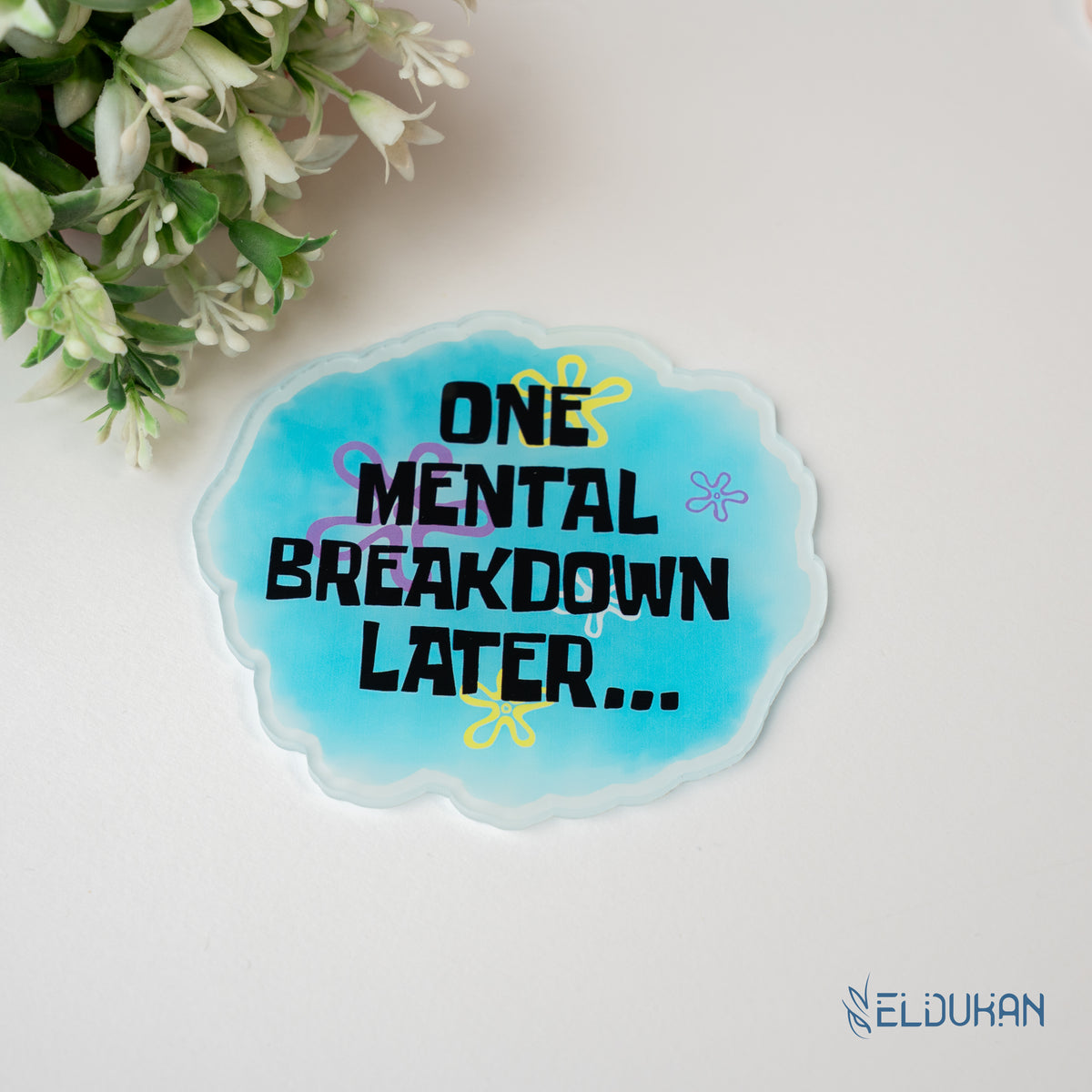 Breakdown Acrylic coaster