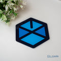 EXO logo Acrylic coaster