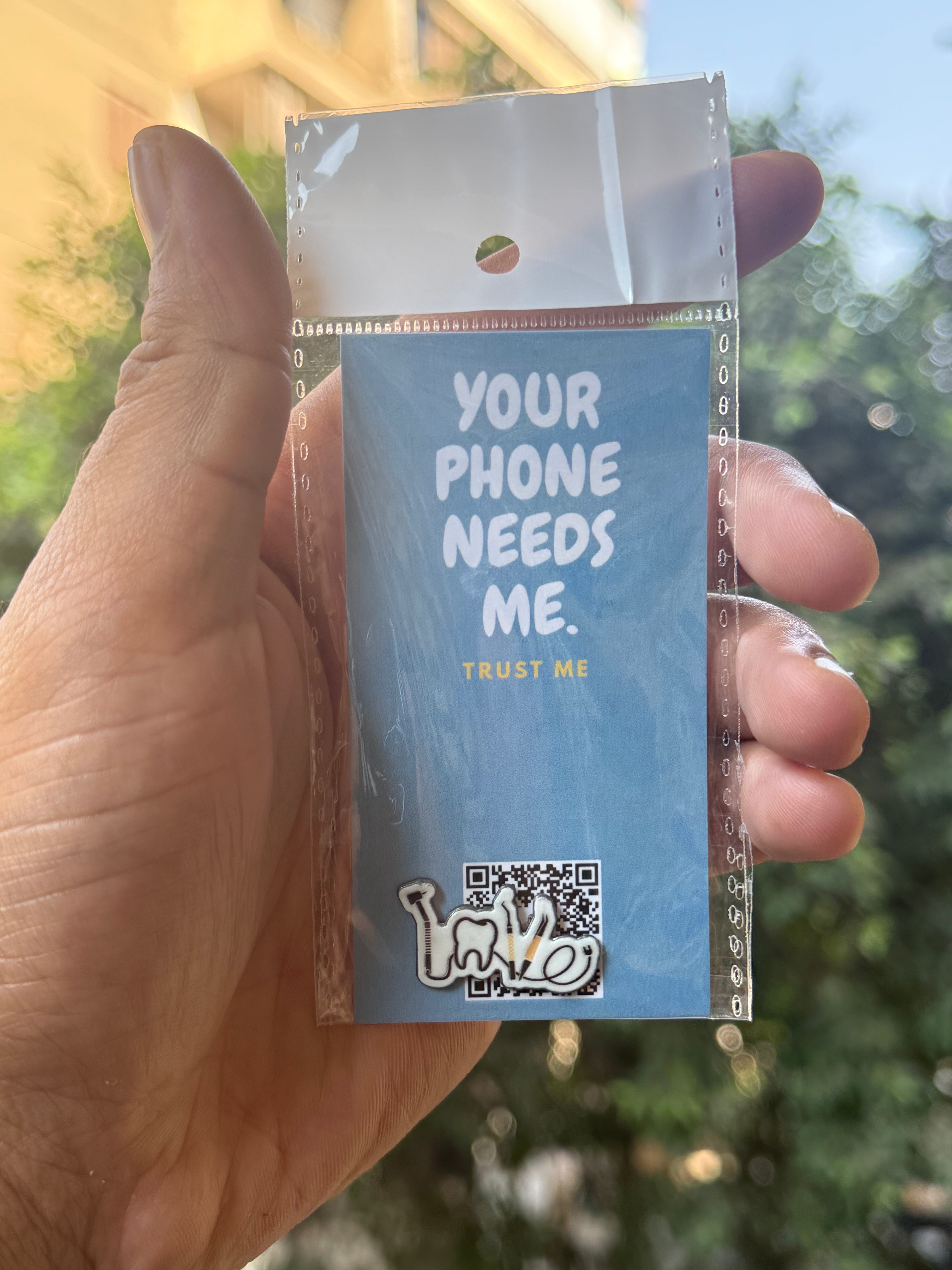 Love Metallic sticker