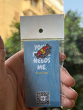 Redbull Metallic sticker