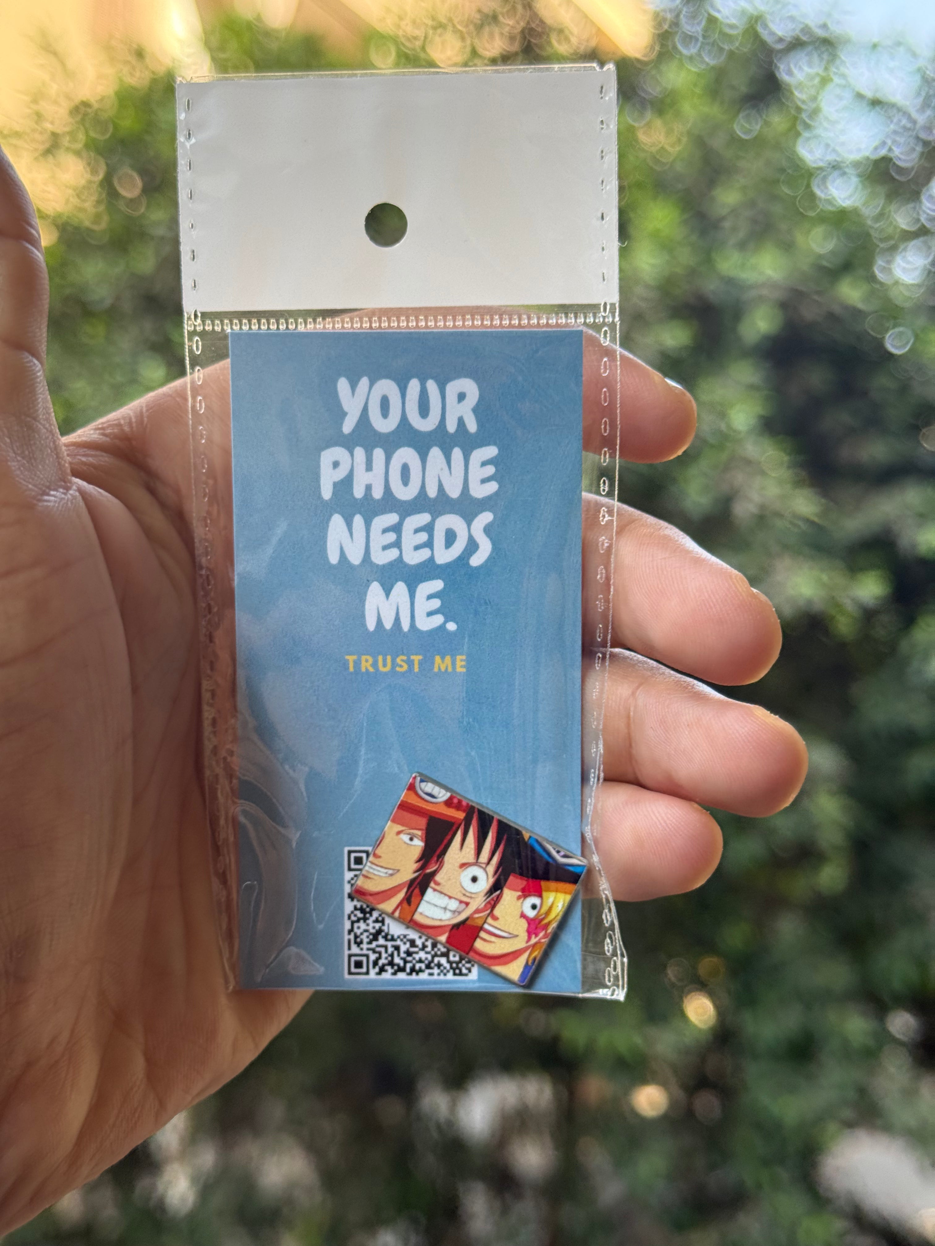 One Piece Metallic sticker