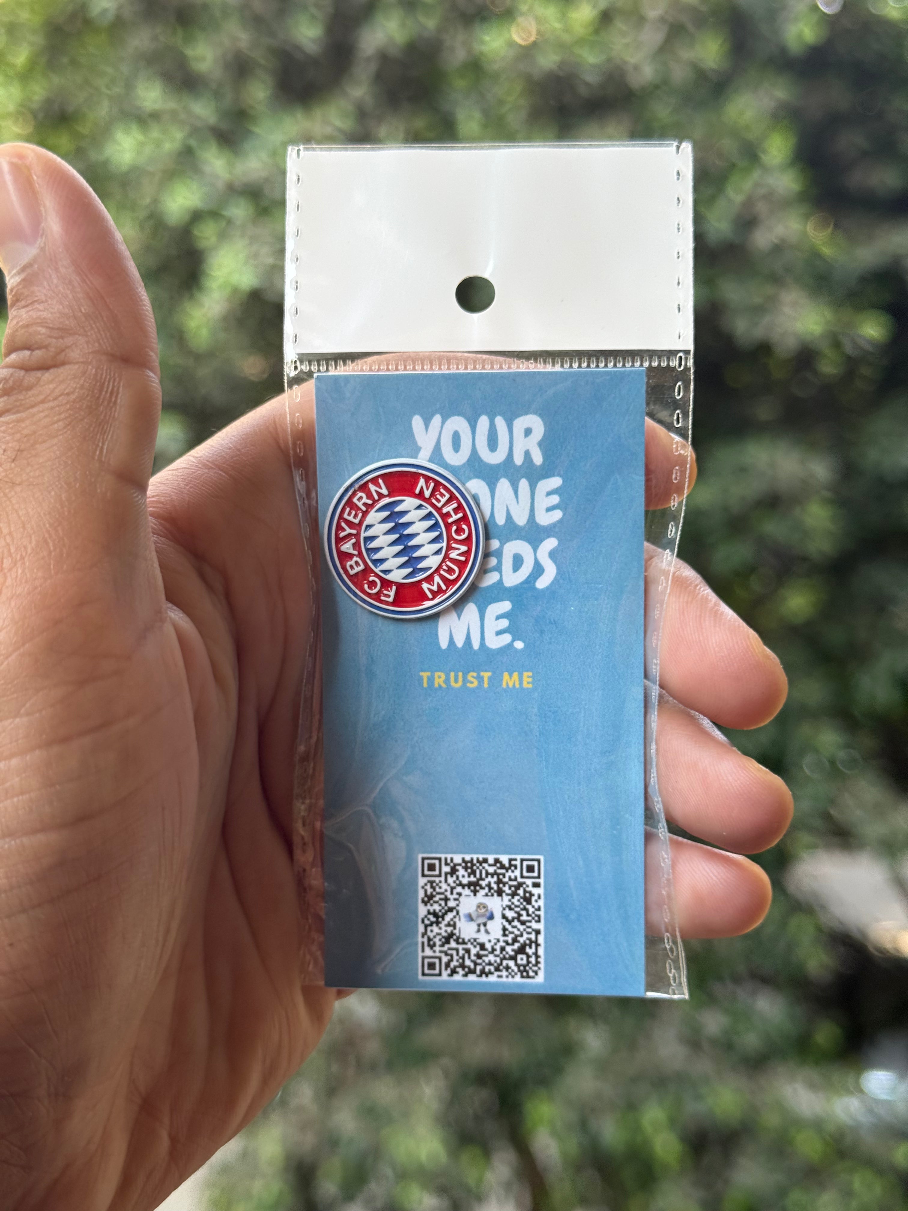 bayern munich Metalic sticker