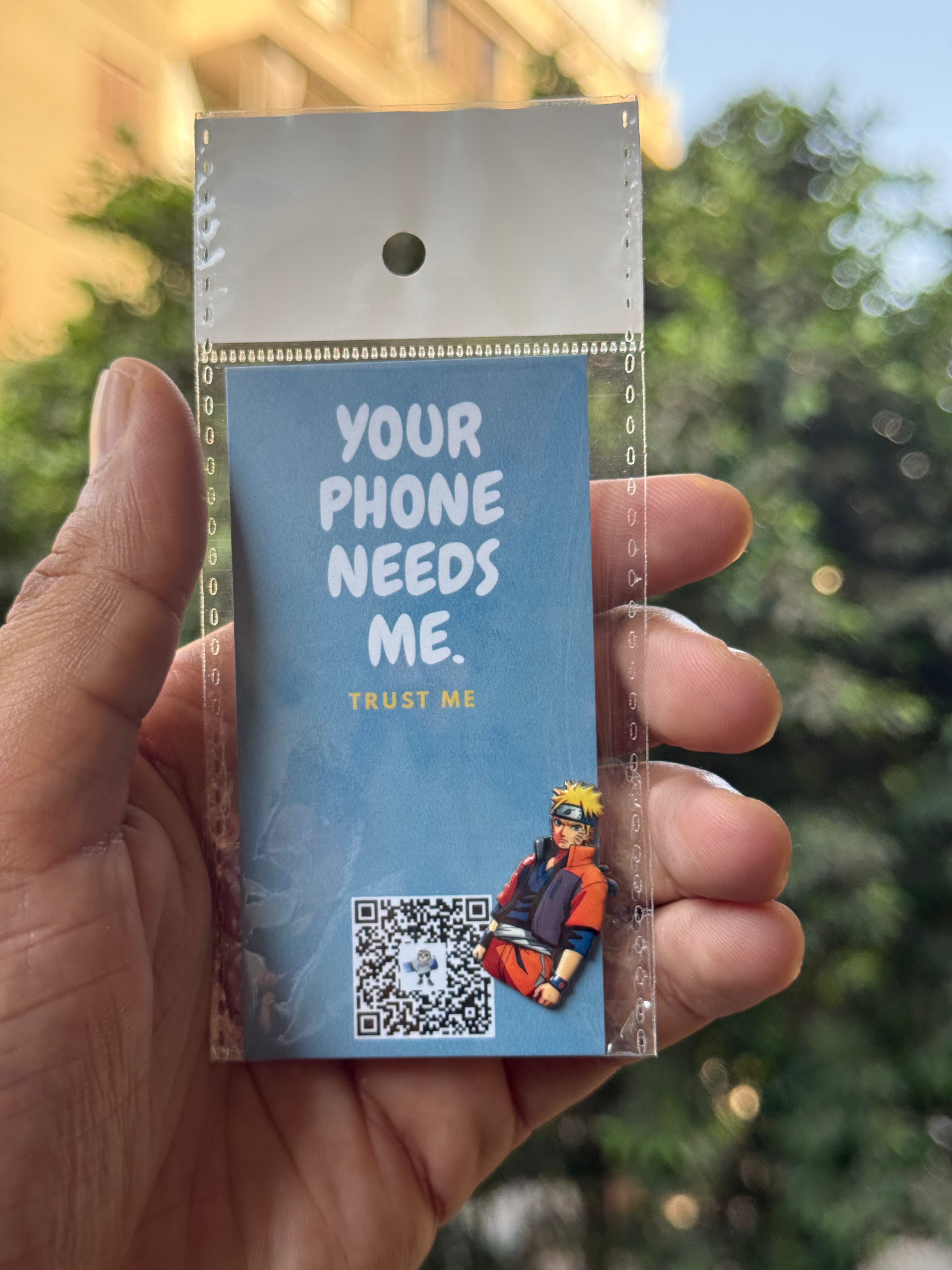Naruto Metalic sticker