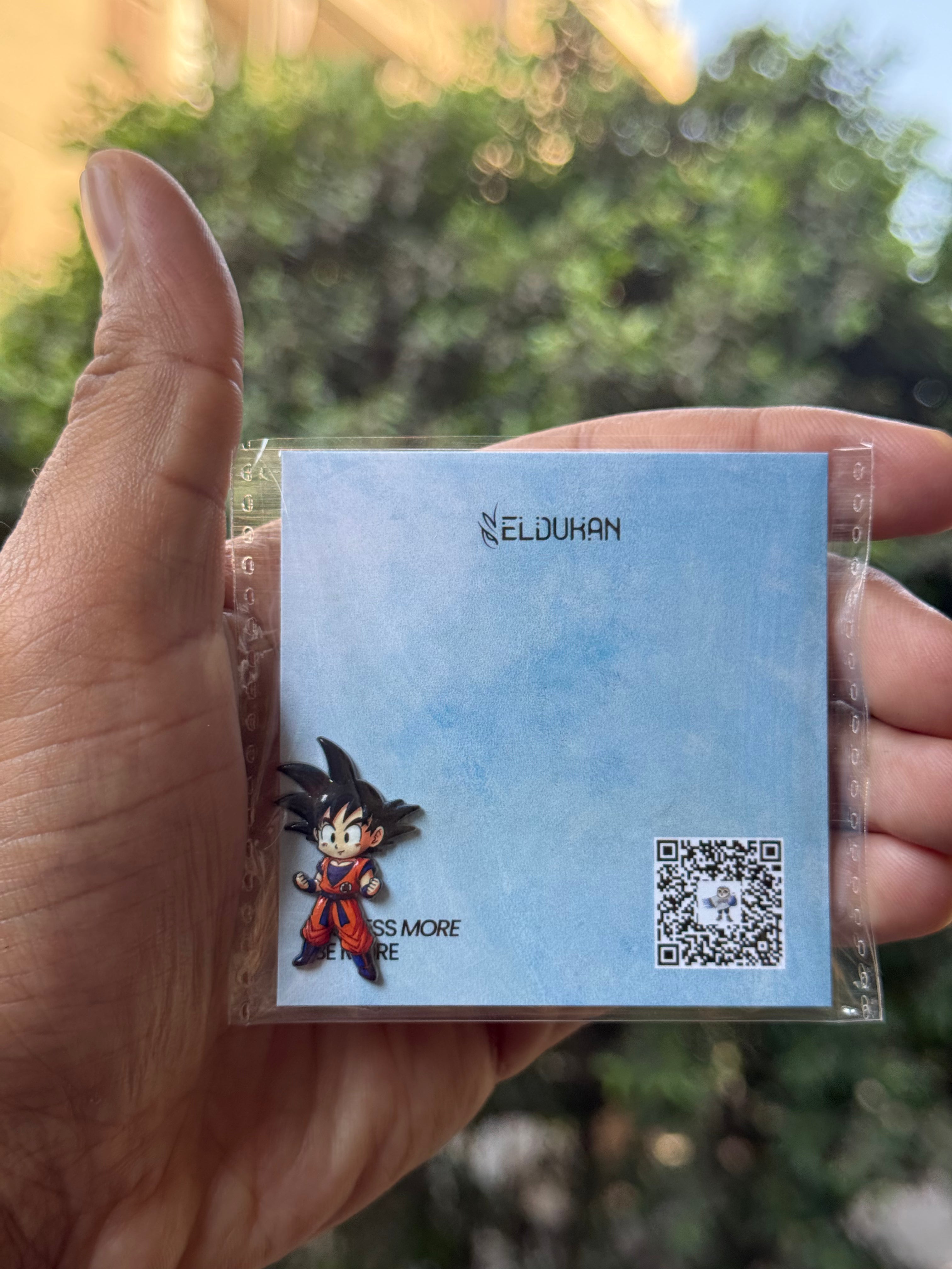 Dragon ball V2 Metalic sticker