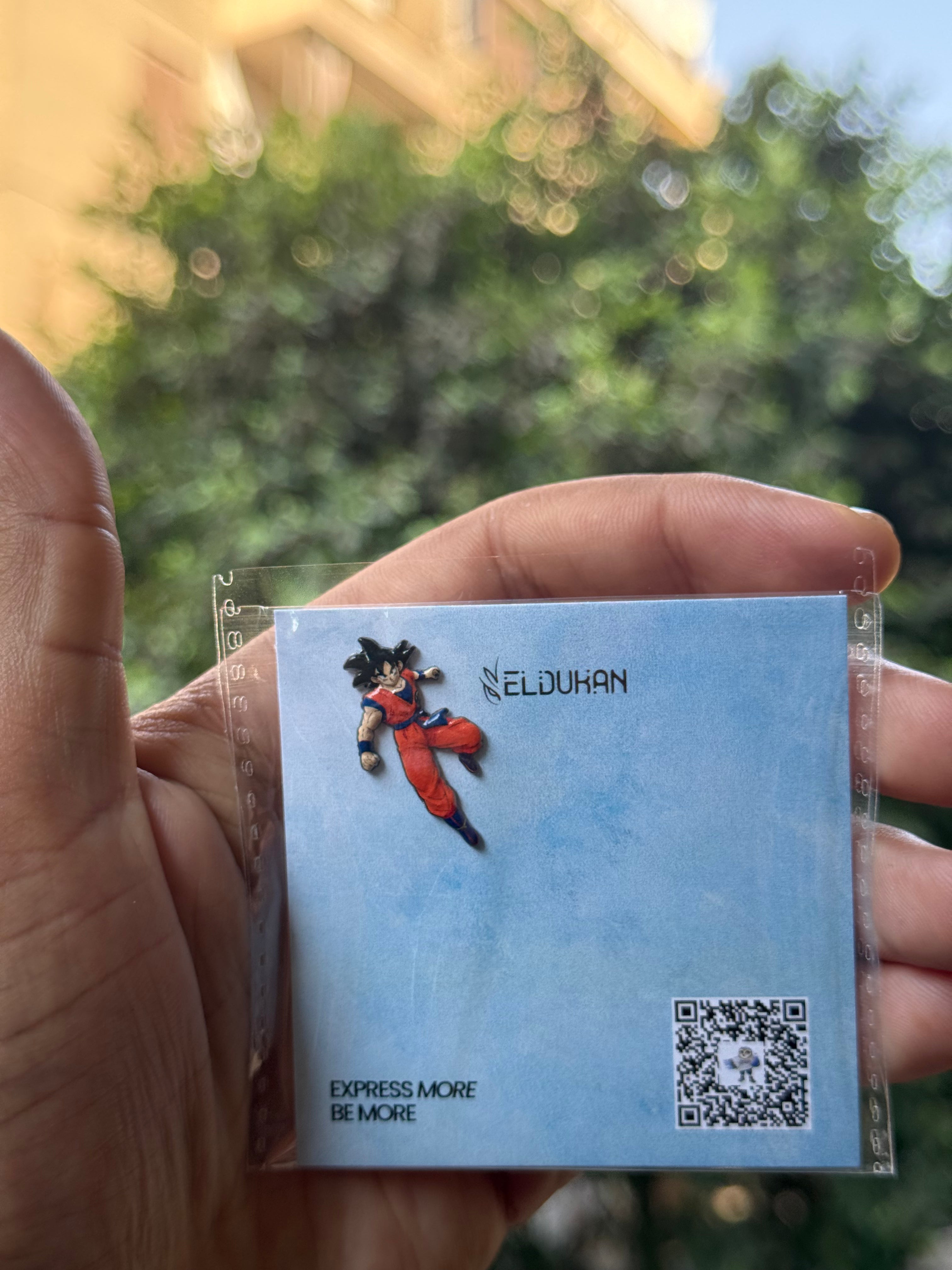 Dragon ball Metalic sticker