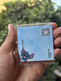 Stitch V2 Metalic sticker