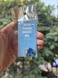 Stitch Metalic sticker