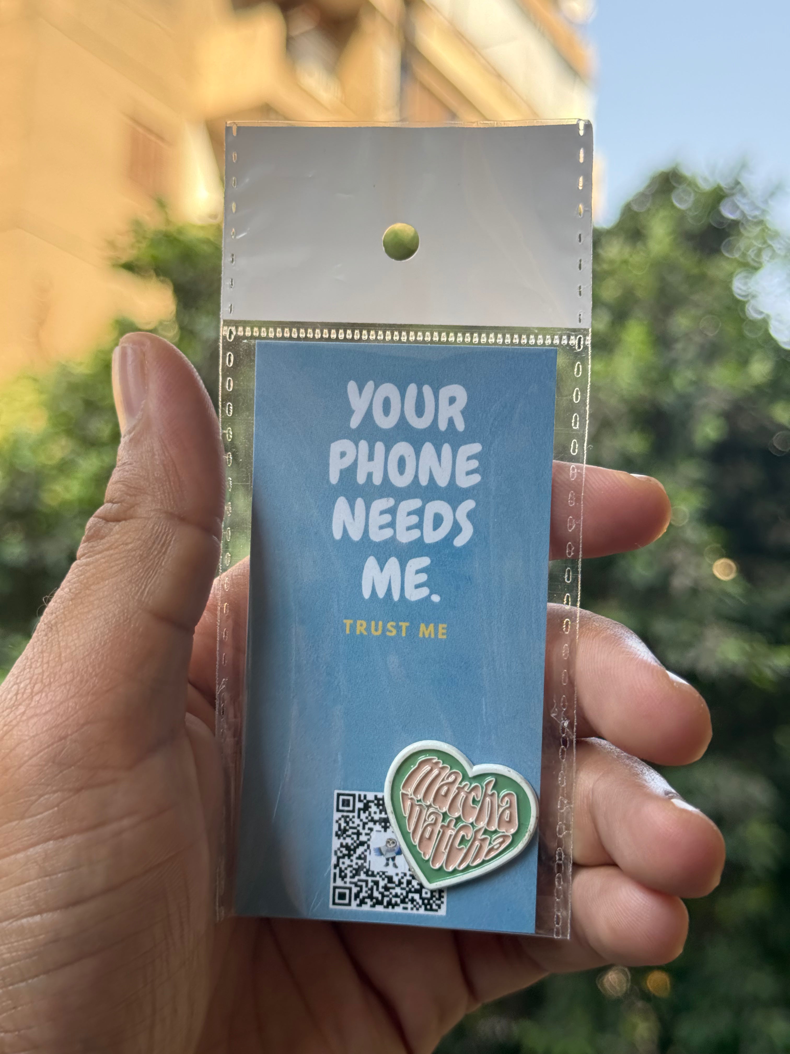 Matcha Matcha Metalic sticker