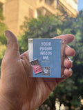 Chocolate Bar Metallic sticker