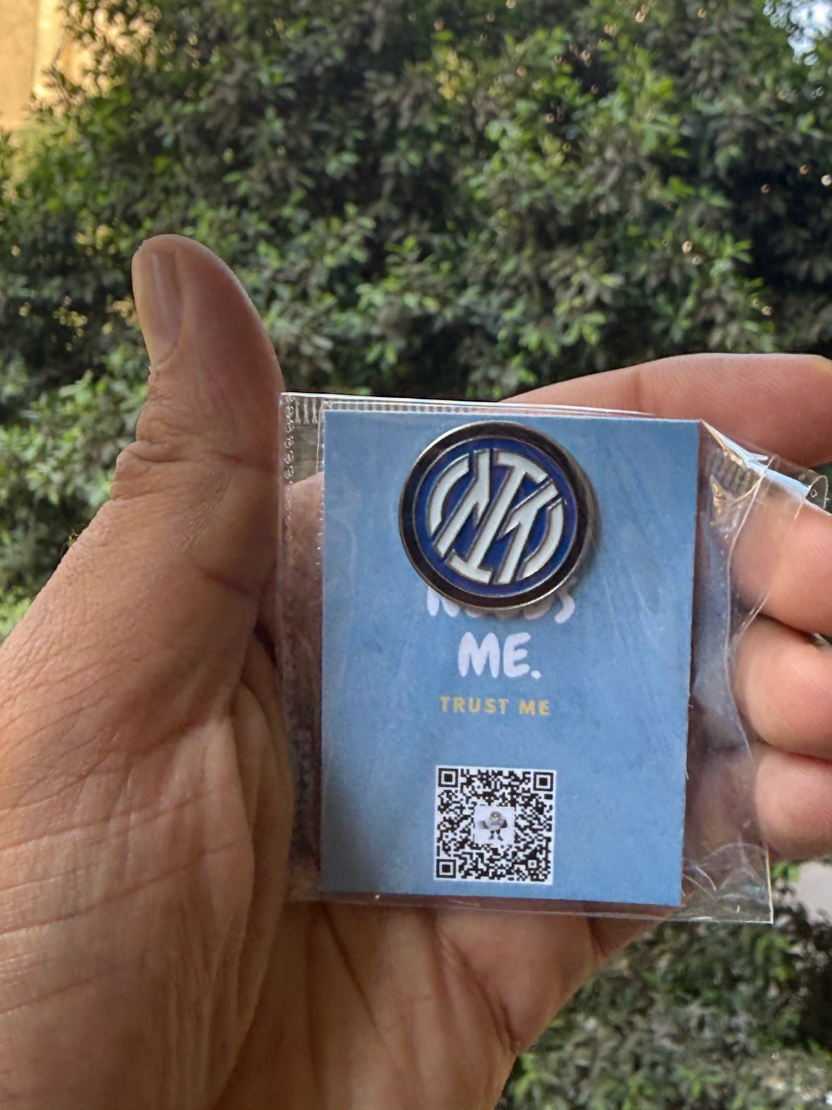 Intermilan Metallic sticker