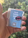 Pink Batman Metallic sticker