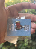 Tea Metallic sticker