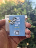 Queen Metallic sticker