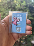 Angel V2 Metallic sticker