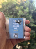 طز Metallic sticker