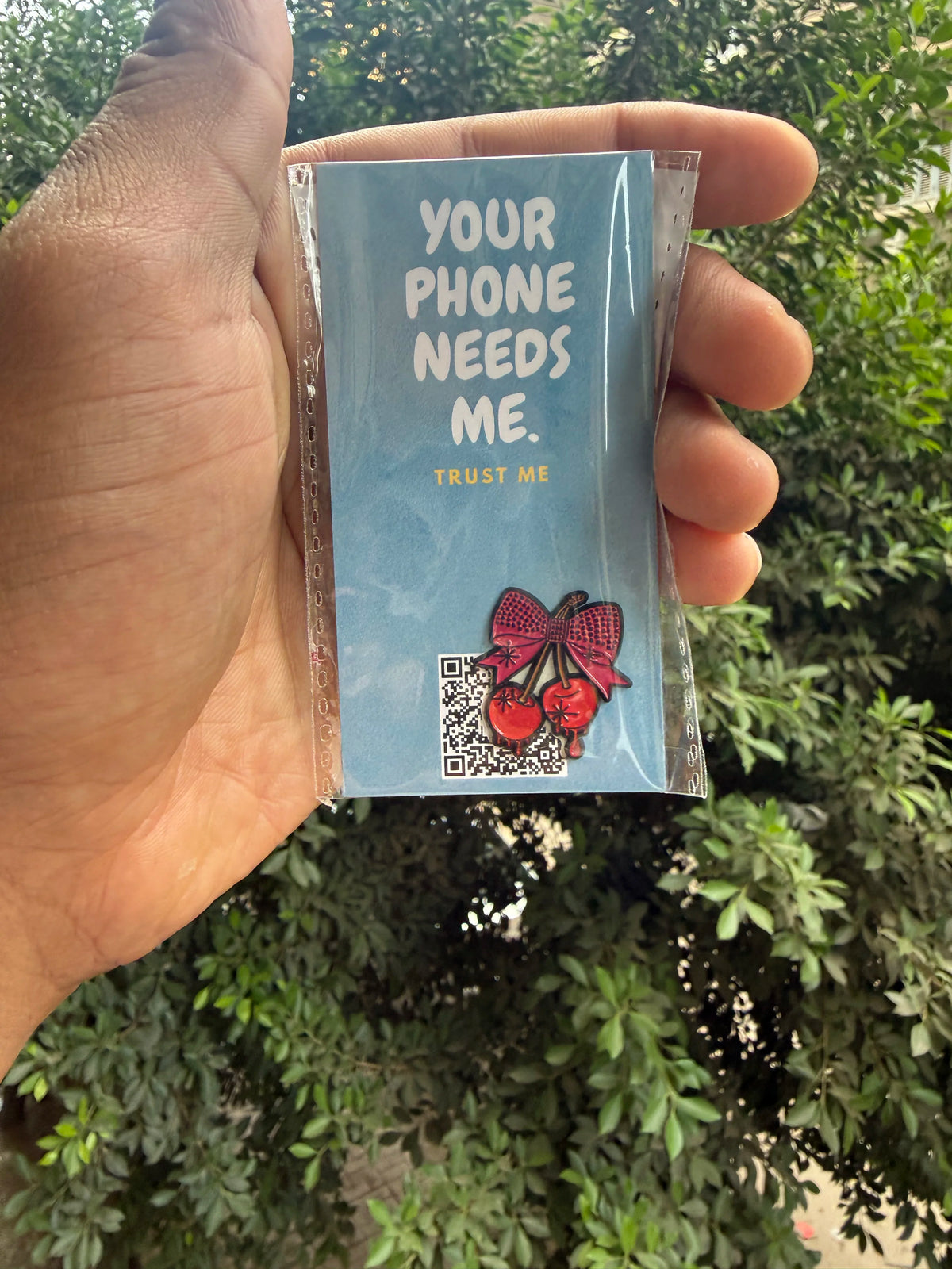 Cherry Metallic sticker