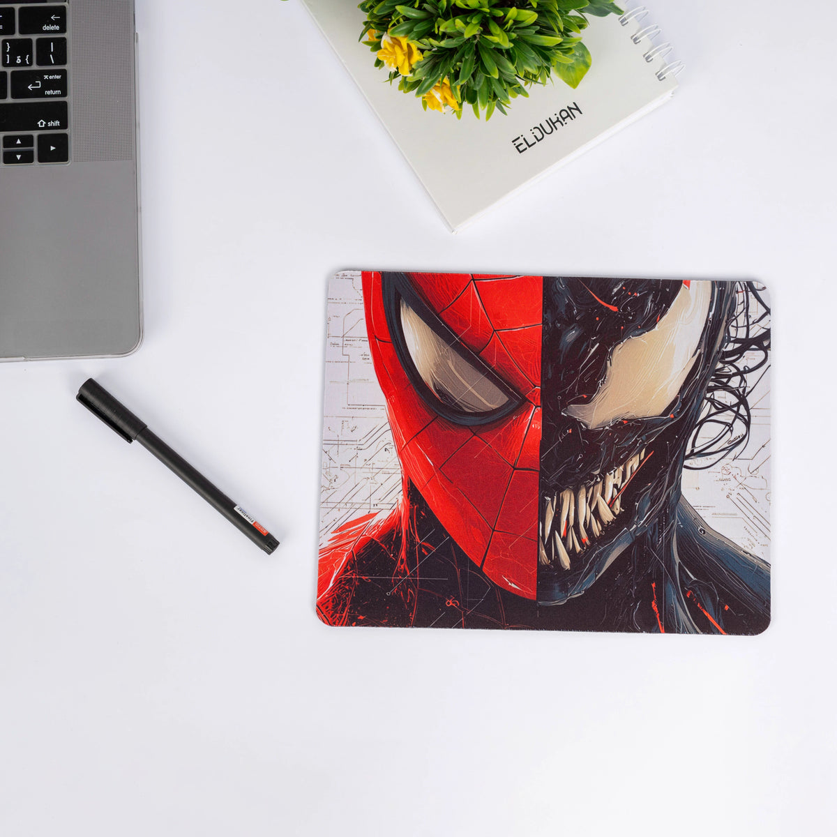 spiderman & Venom V2 mouse pad
