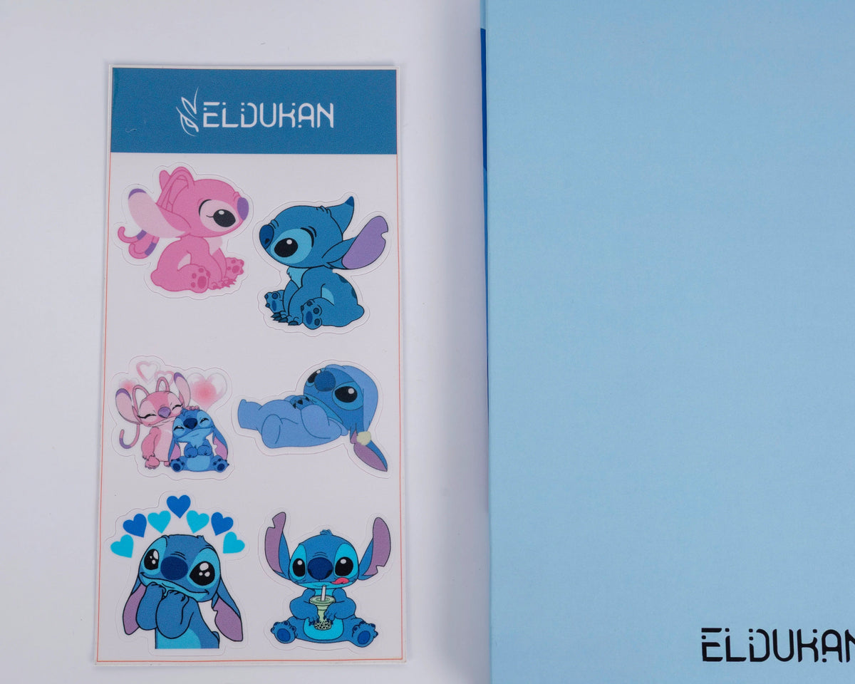 Stitch & Angel Sticker sheet