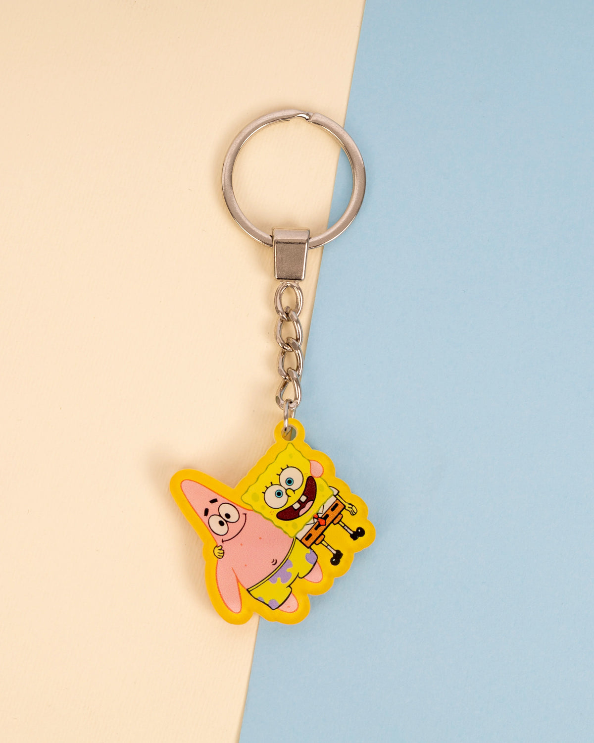 Spongebob & Baseet Acrylic keychain