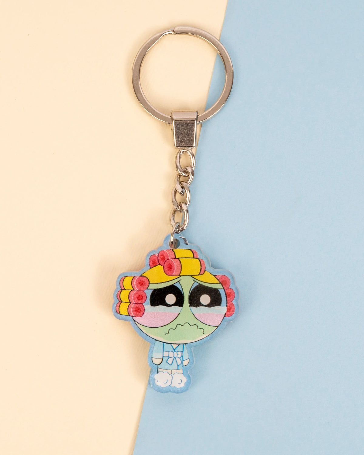 Crying Bubbles acrylic keychain