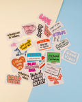 Quotes V2 journal stickers